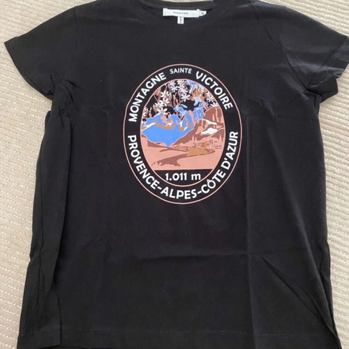 MUNTHE short-sleeve t-shirt new, black, size 36