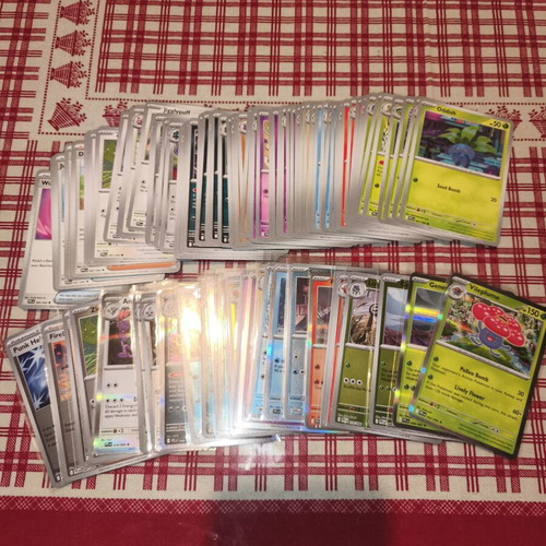 Pokémon cards from Phantasmal Flames set, like new, 101 single cards