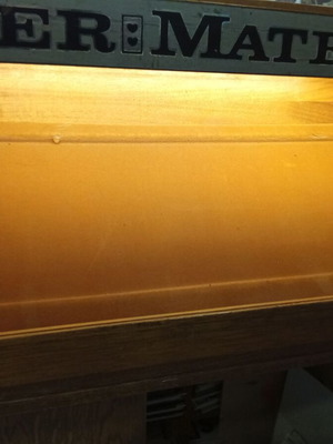 Paper Mate Illuminated Showcase 1960 like new, ideal for pen and pencil collections