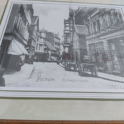 Framed poster Bochum 1900 used