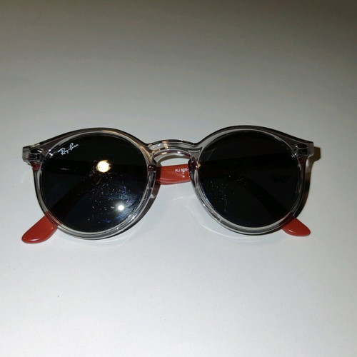 Rayban kids sunglasses used, red frame