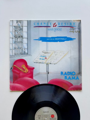 Radiorama Chance to Desire 12" Maxi Single μεταχειρισμένο