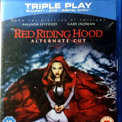 Red Riding Hood Blu-Ray used thriller movie with English subtitles
