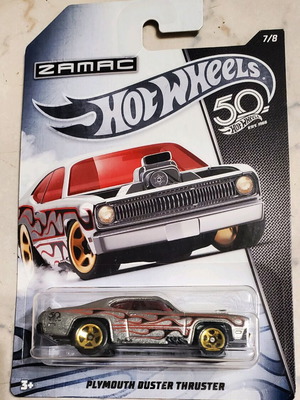 Hot Wheels Plymouth 7/8 2017 σφραγισμένο ZAMAC