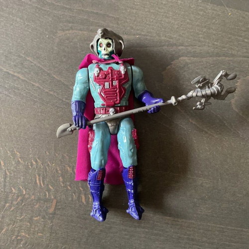 Mattel New Adventures of He-Man Skeletor figure used