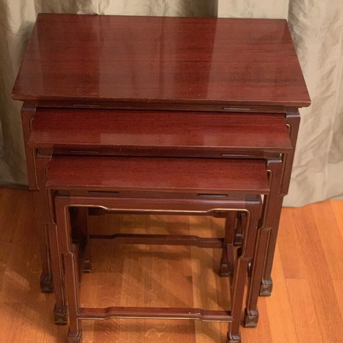 Saridis Serving Tables Set of 3 like new
