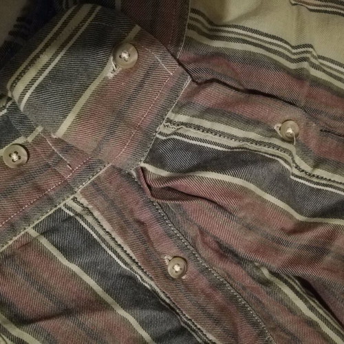BD Baggies Men’s Long Sleeve Striped Cotton Shirt Like New