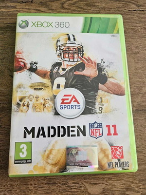 Madden NFL 11 Xbox 360 like new sports simulation game