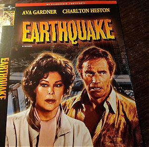 DVD EARTHQUAKE CLASSIC MOVIE WITH CHARLTON HESTON AND AVA GARDNER