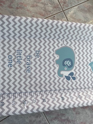 Bebe Stars baby changing mat used, hard surface