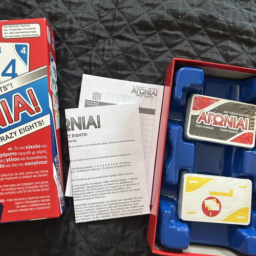 Agonia Crazy Eights Card Game new by Forevermore