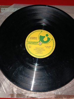 Scorpions Lovedrive LP used, rock