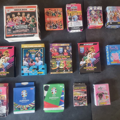 Card holders used, pack all together
