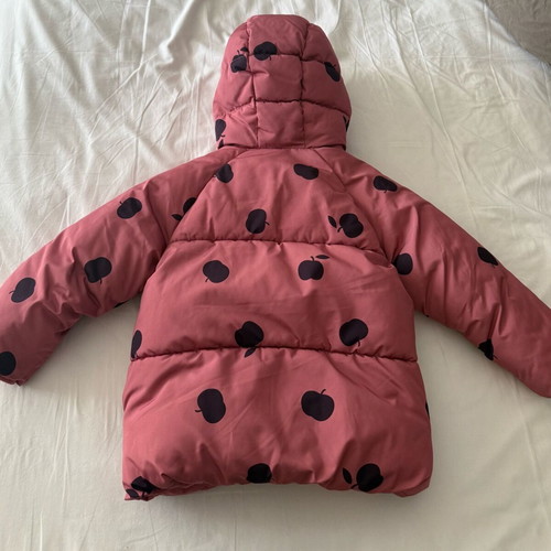 Zara jacket for girl 4-5 years with fleece lining like new