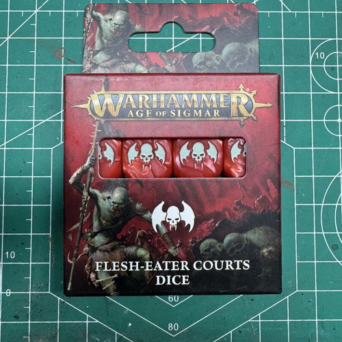 Flesh-eater Courts Dice Warhammer Age of Sigmar like new