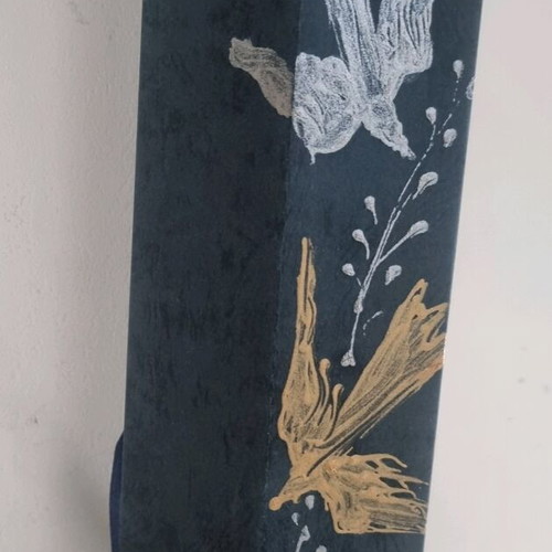 Hand-painted boxes like new, set of 2 pieces