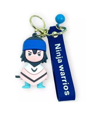 3D Silicone Keychain Ninja Warriors new