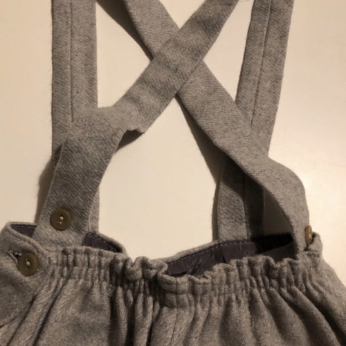 Wool Christening Set 4 Pieces Vintage Premium Toddler Size