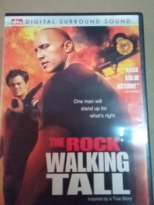The Rock Walking Tall DVD σαν καινούργιο, δράσης περιπέτεια με υπότιτλους