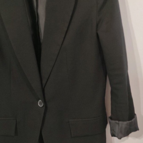 Black Jacket size 34 like new, slim fit