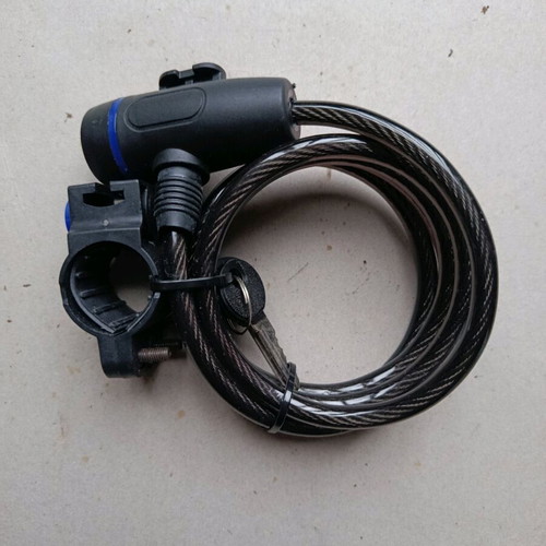 Bullet bicycle lock with new mount