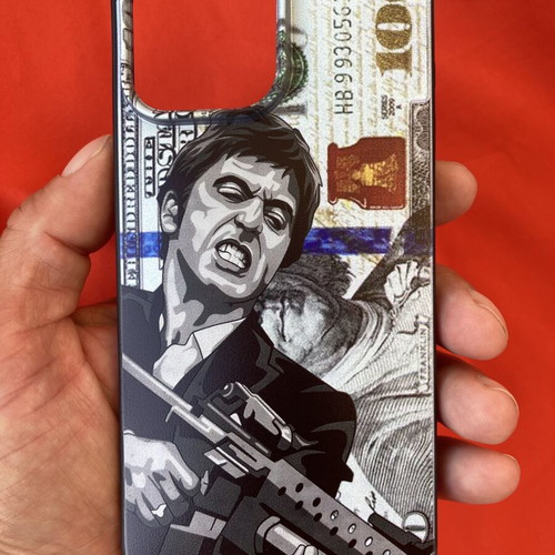 IPhone 16 Pro Max Silicone Case Scarface Tony Montana Al Pacino new