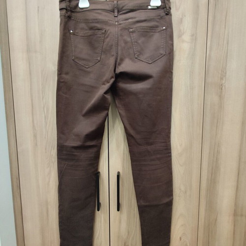 Massimo Dutti Skinny Fit Denim Pants like new, brown, size M