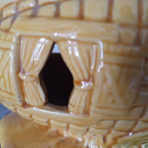 Ceramic Corn Lamp vintage, fully functional