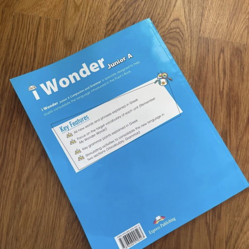 I Wonder Junior A Companion English Book with CD new