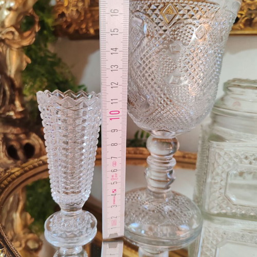 Vintage glass lot with Avon, Anchor Hocking, Grapponia bowl, Soliflore vase