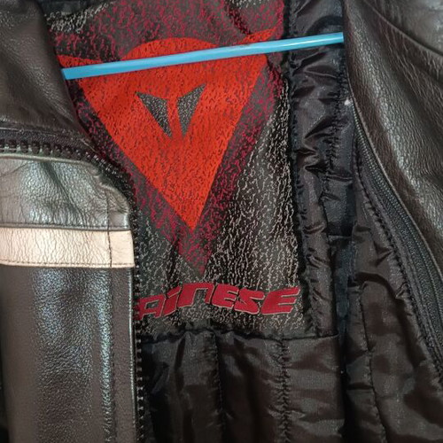 Dainese motorcycle jacket used, size 50