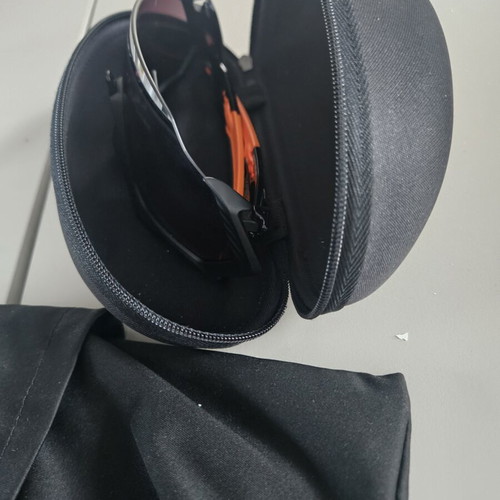 Oakley Flight men's sunglasses with black orange frame, collectible model