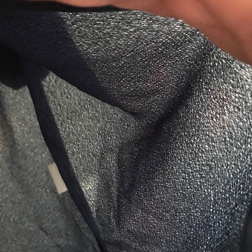 Long shirt used, blue, size s with loose fit