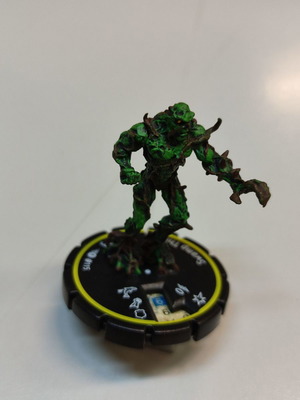 DC Whizkids HeroClix Hypertime Swamp Thing #115 μεταχειρισμένο