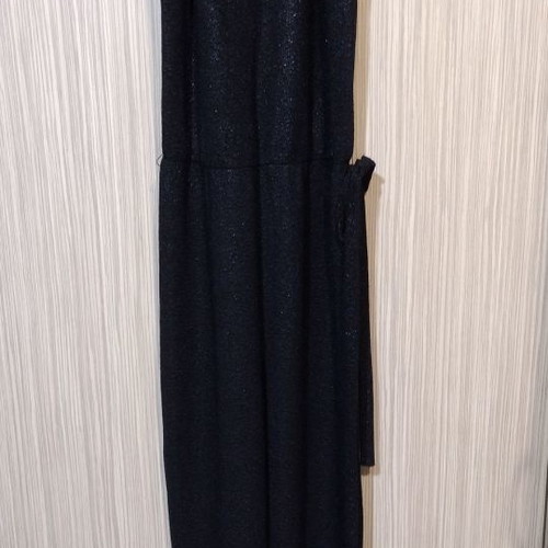 Gina Tricot one-piece new medium lurex jumpsuit with halter neck