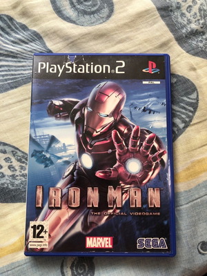 Iron Man PS2 μεταχειρισμένο με βιβλιαράκι και κουτί