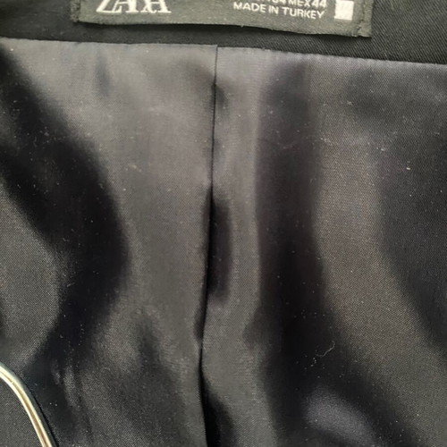 Zara slim fit suit teen men's like new dark blue