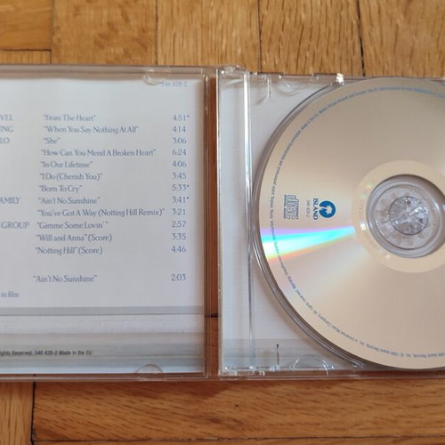 Notting Hill soundtrack CD