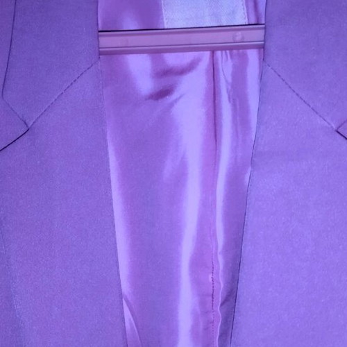 Pink Woman pink satin jacket like new size L