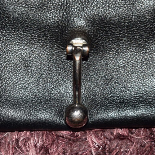 Milene Berger clutch black like new