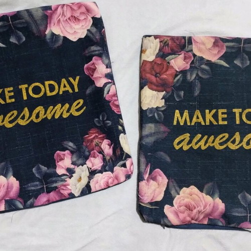 Pillowcases new, set of 2, 43x43 cm