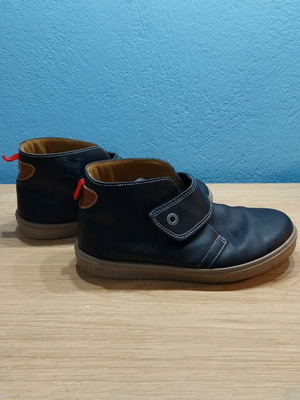 Titanitos boots for boys size 33 used, leather, blue