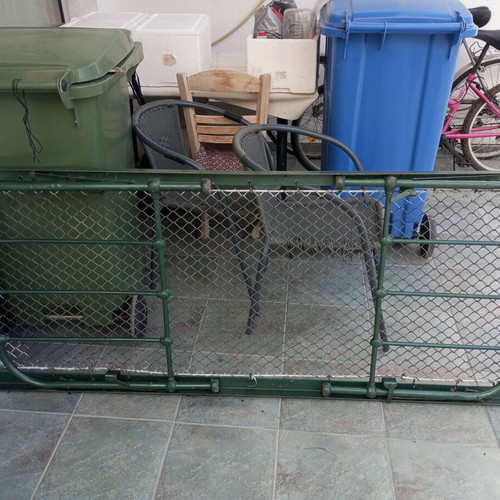 Iron folding bed used single 1.93x0.76 m