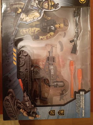 Soldier set with drone and weapons new