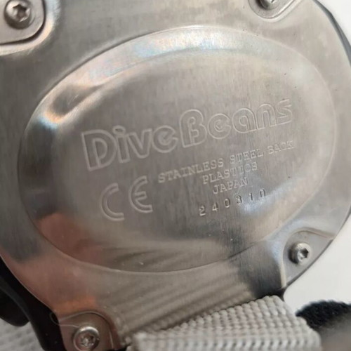 Dive Beans Bism Vintage Diving LCD Watch with Seiko Module, Like New