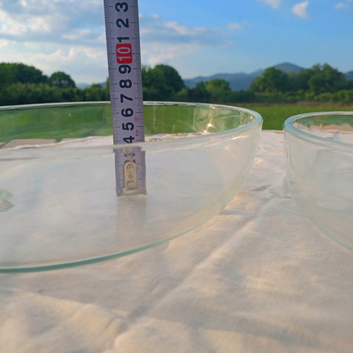Borcam 2 glass Pyrex dishes new, unused