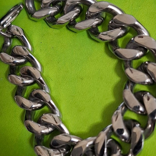 Steel very thick hand chain 23 cm new hypoallergenic