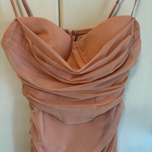 Oh Polly Mini Dress like new, pink-beige, size M