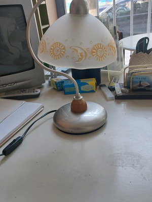 Vintage table lamp celestial theme, like new