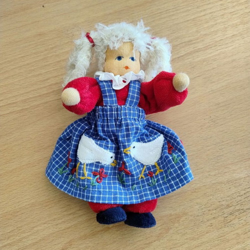 Cloth Handmade Decorative Figure like new